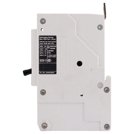 Siemens NGB, NGB1B020, 20A, 1P, 347V, 14kA, Bolt-On, MCCB, Circuit Breaker - Image 4