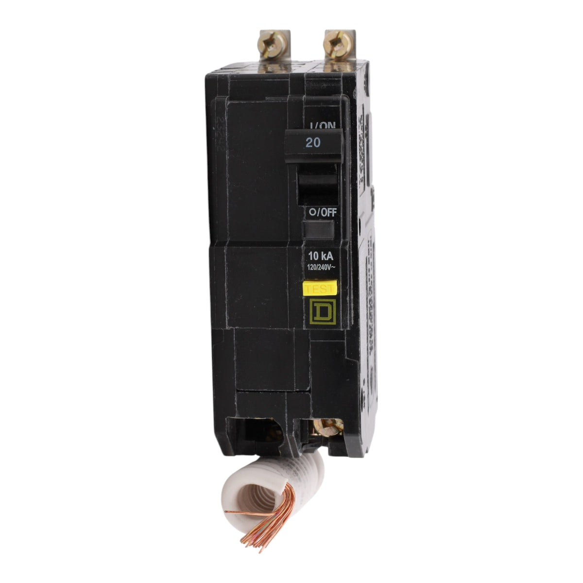 Square D QO QOB220GFI 20A 2P 120/240V GFCI Circuit Breaker - Image 2