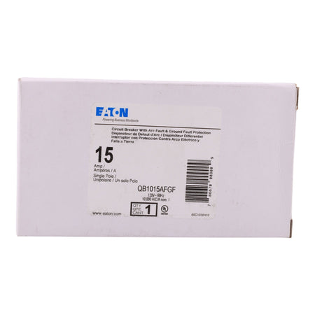 Eaton QB QB1015AFGF 15A 1P 120V AFCI/GFCI Bolt-On Circuit Breaker - Image 9