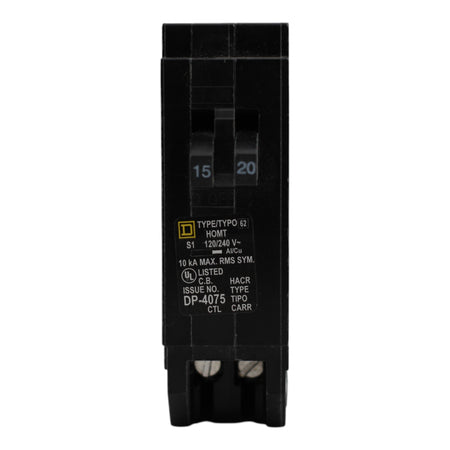 Square D HOMT1520 15/20A Tandem Circuit Breaker - Image 2