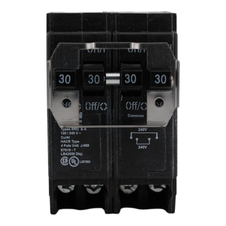 Eaton BRDC230230 30A 4P 120/240V Quad Circuit Breaker - Image 2