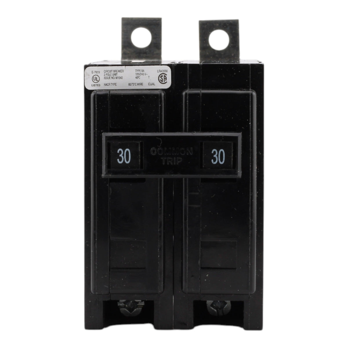 Eaton BAB2030 30A 2P 240V Thermal-Magnetic Circuit Breaker - Image 2