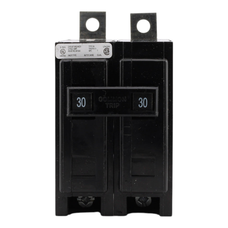 Eaton BAB2030 30A 2P 240V Thermal-Magnetic Circuit Breaker - Image 2