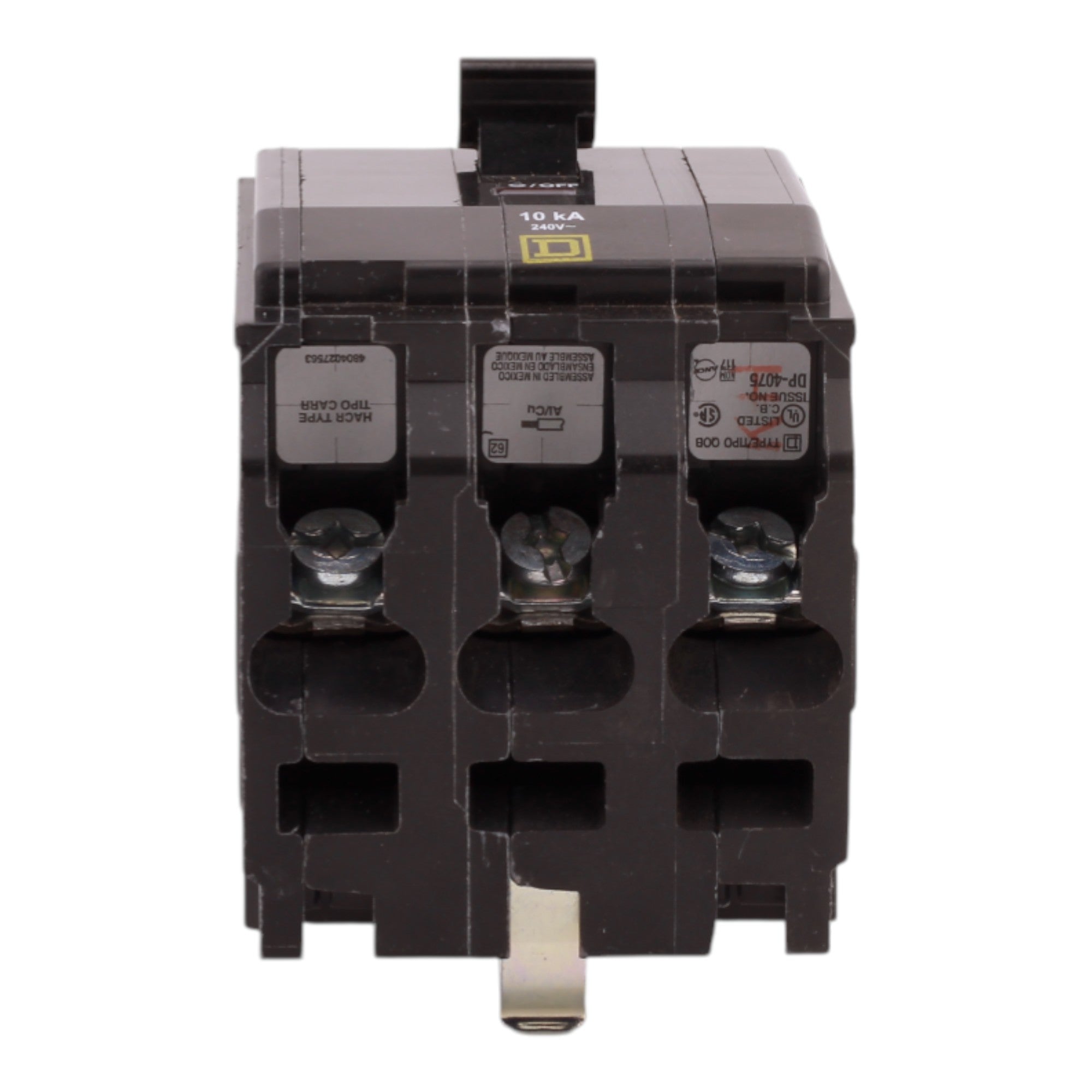 Square D QO QOB315 15A 3P 120/240V Bolt-On Circuit Breaker - Image 8