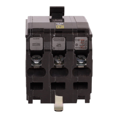 Square D QO QOB315 15A 3P 120/240V Bolt-On Circuit Breaker - Image 8