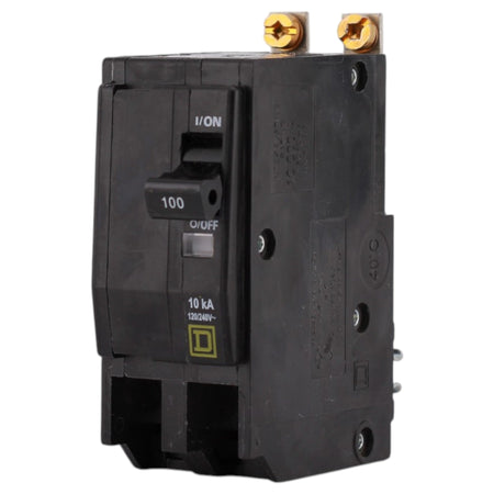 Square D QO, QOB2100, 100A, 2P, 120/240V, 10kA, Bolt-On, Circuit Breaker - Image 4