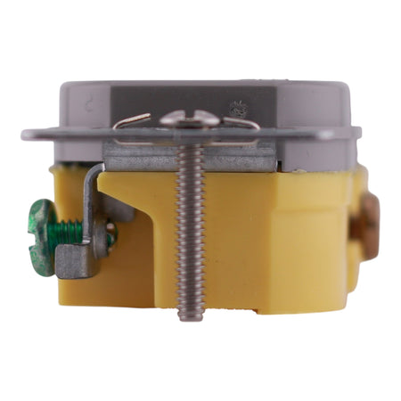 Hubbell TradeSelect, RR15SGYWRTR, 15A, 125V, 2P, TR/WR, Duplex Receptacle, Gray - Image 9