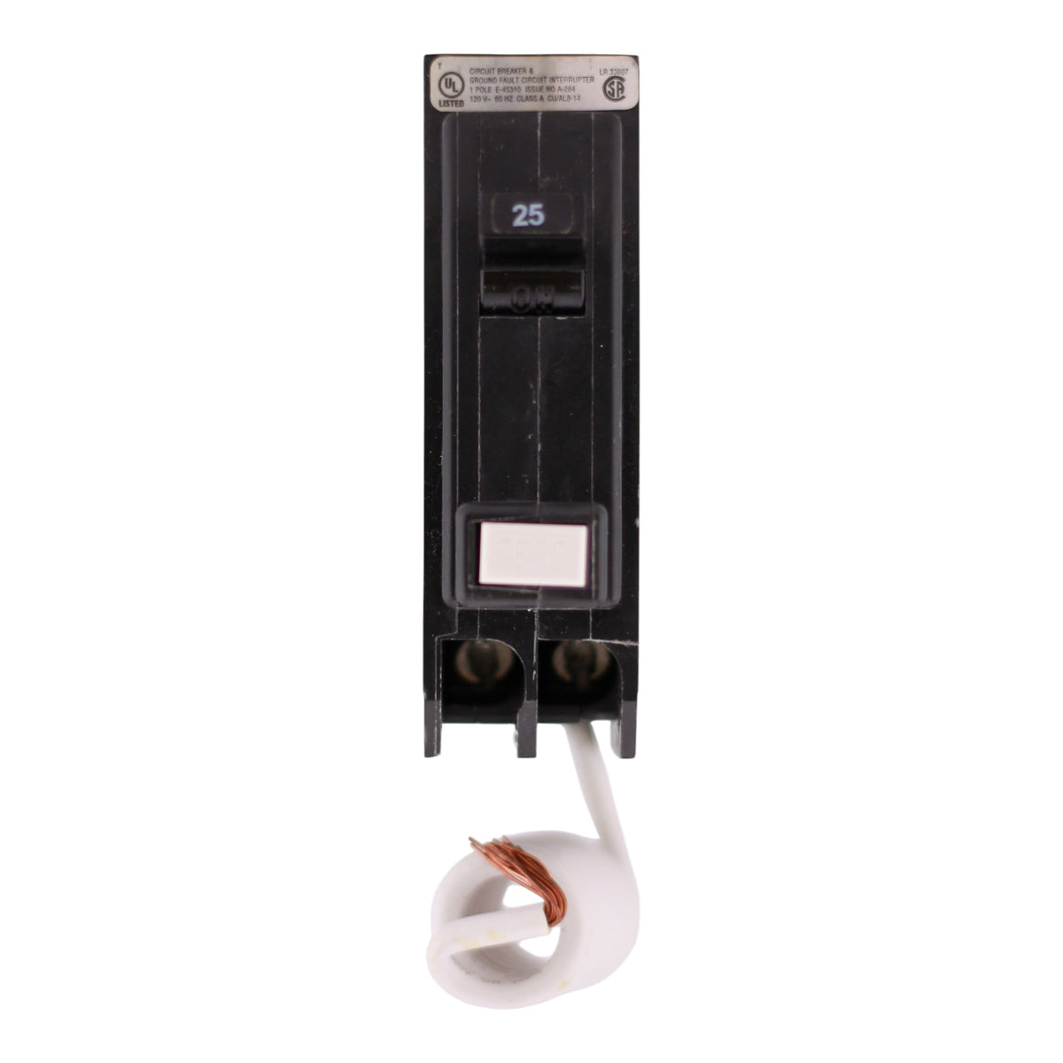 Eaton BR, GFTCB125, 25A, 1P, 120/240V, GFCI, Pigtail Neutral, Circuit Breaker - Image 5