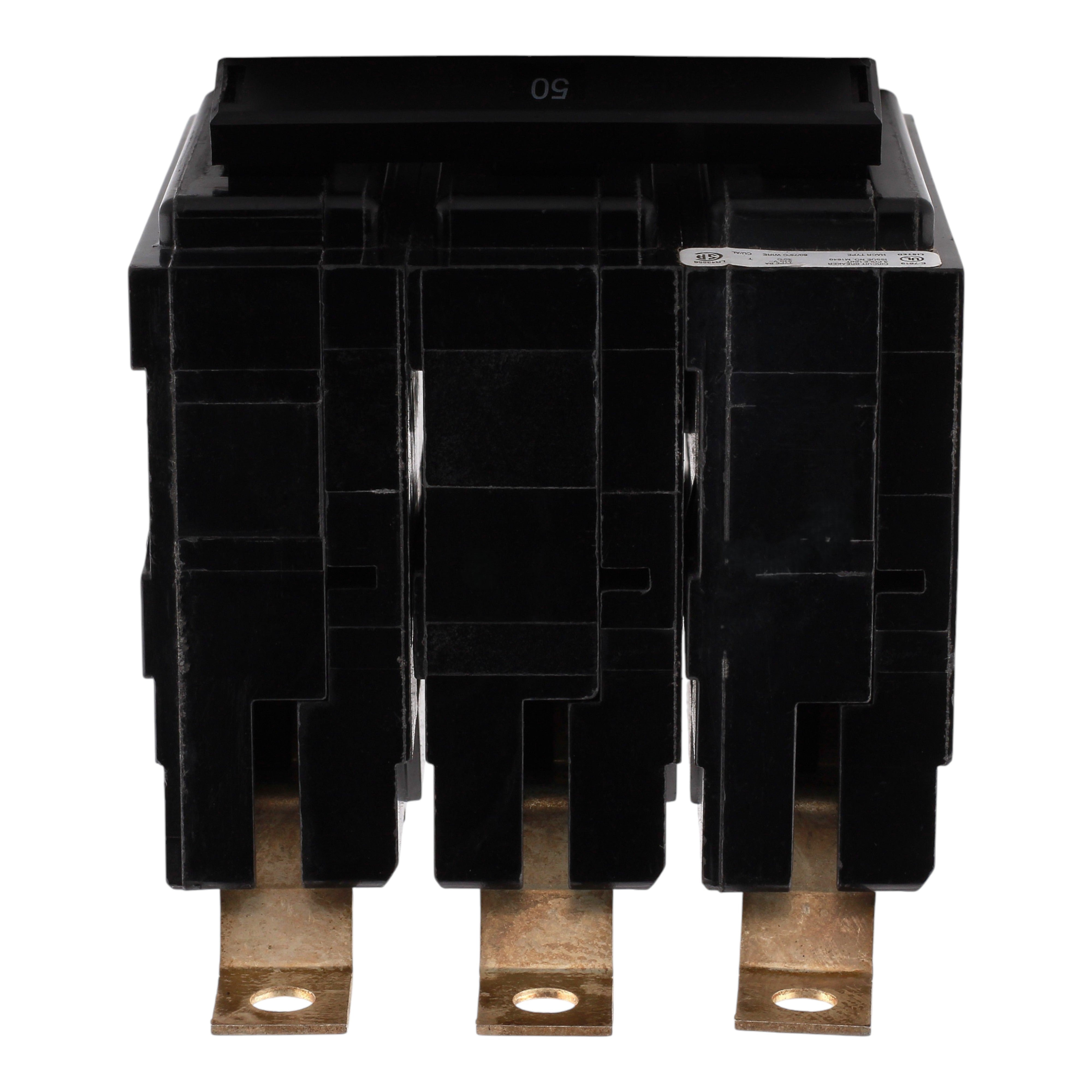 Eaton Quicklag BAB3050H 50A 3P 240V Thermal-Magnetic Bolt-On Circuit Breaker - Image 8
