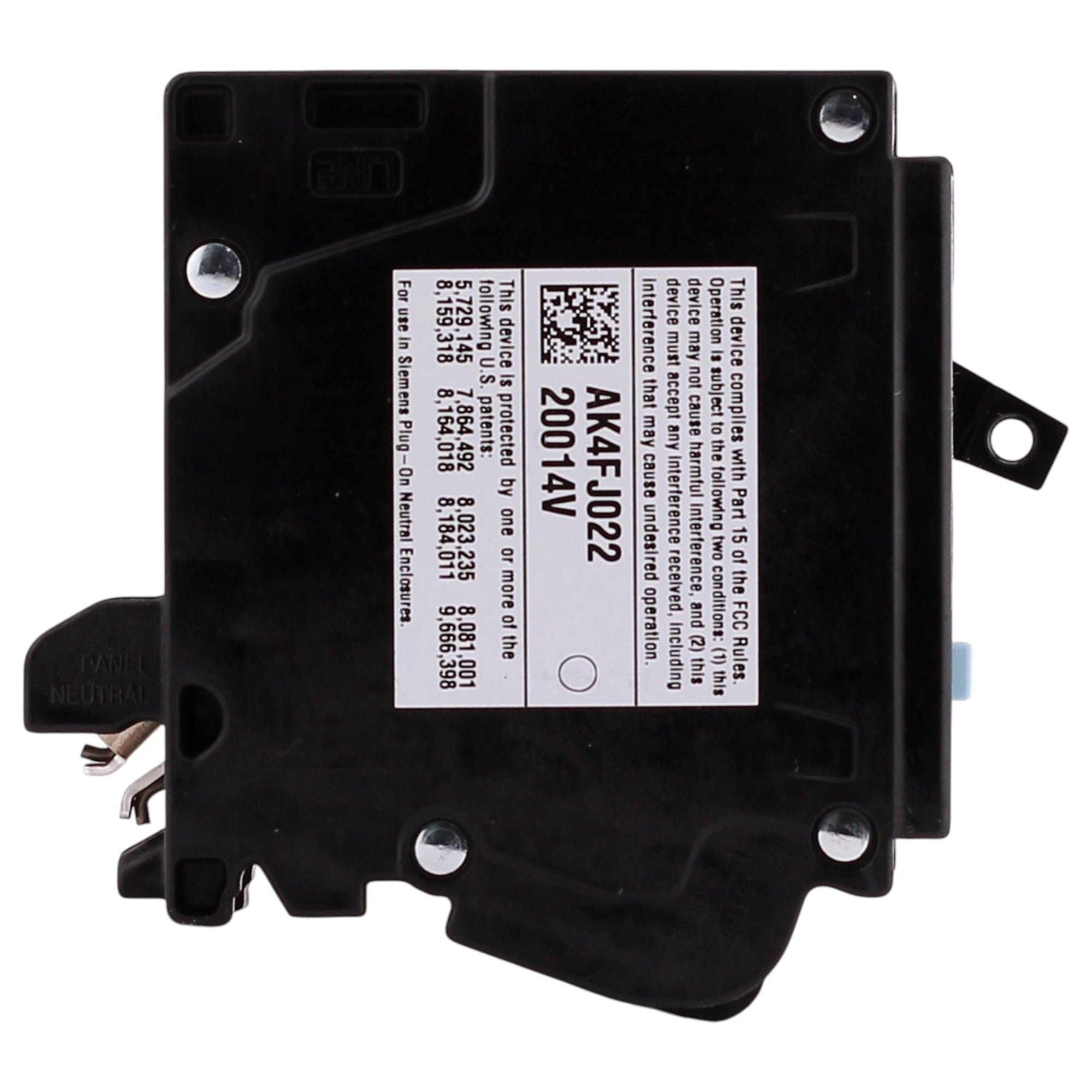 Siemens QFGA2N, Q115DFNCSA, 15A, 1P, 120V, Dual Function AFCI/GFCI, Plug-On Neutral, Circuit Breaker - Image 5