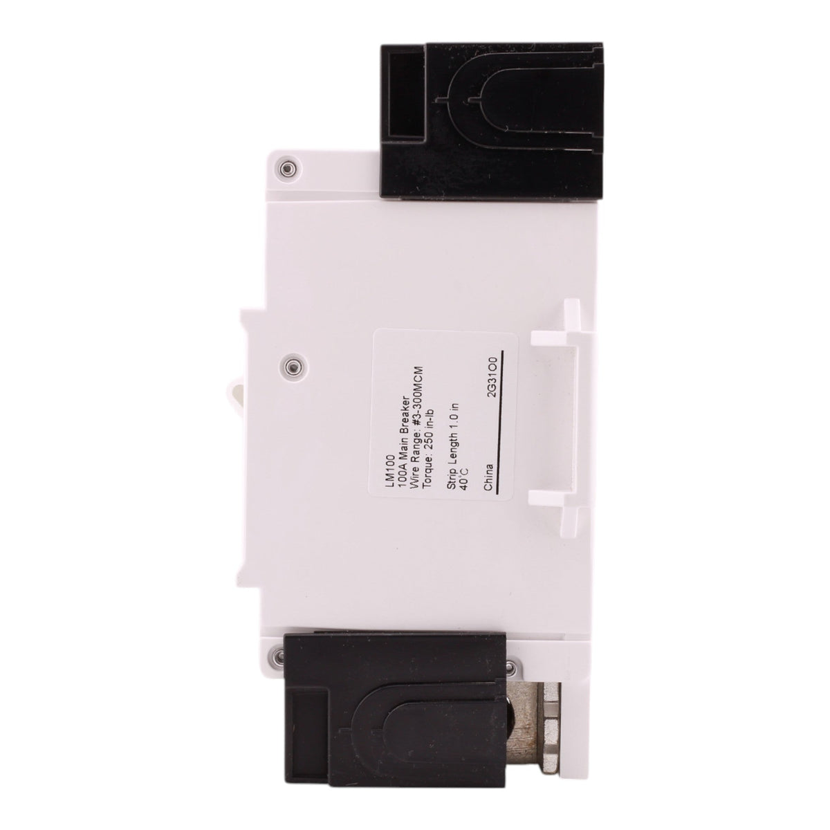 Leviton LM100 100A 2P 120/240V Hydraulic Magnetic Main Breaker - Image 7