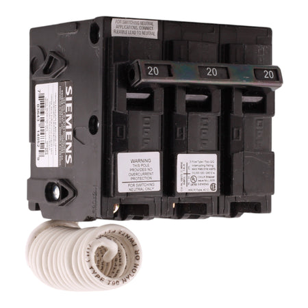 Siemens QG320 20A 3P 120/240V Switching Neutral Circuit Breaker - Image 10