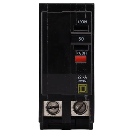 Square D QO, QO250VH, 50A, 2P, 120/240V, Thermal Magnetic, Circuit Breaker - Image 2