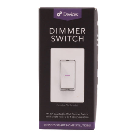 Hubbell iDevices IDEV0009 Wi-Fi Smart Dimmer Switch 120V 400W White - Image 2