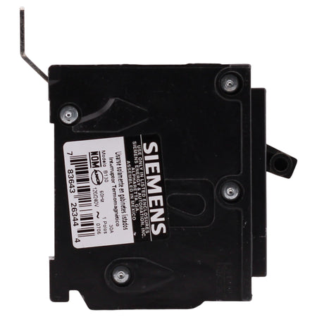 Siemens BL, B130, 30A, 1P, 120/240V, Thermal Magnetic, Bolt-On, Circuit Breaker - Image 4