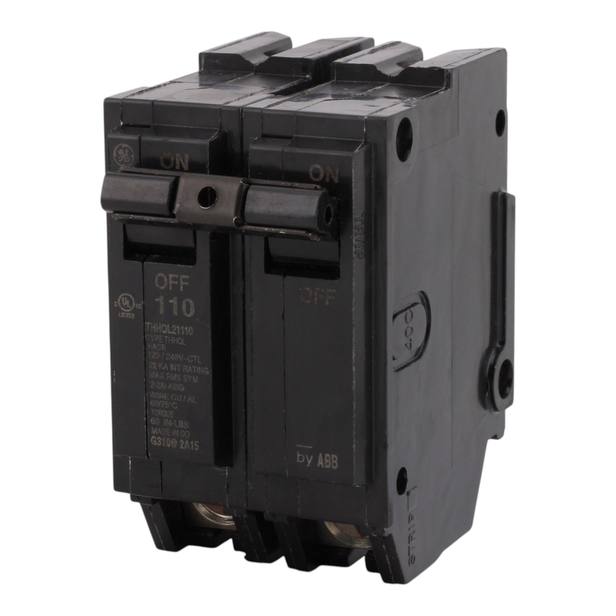 GE Q-Line THHQL21110 110A 2P 120/240V Circuit Breaker - Image 2