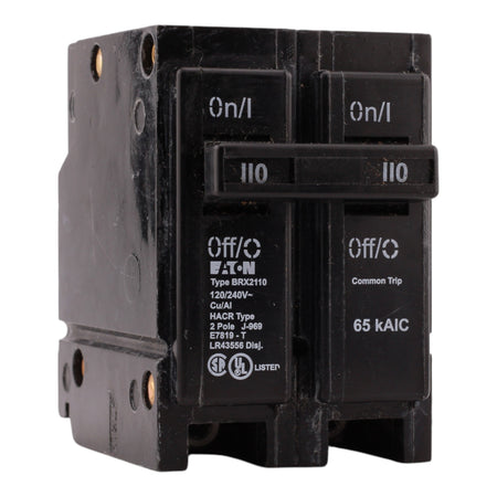 Eaton BRX2110 110A 2P 120/240V Thermal-Magnetic Circuit Breaker