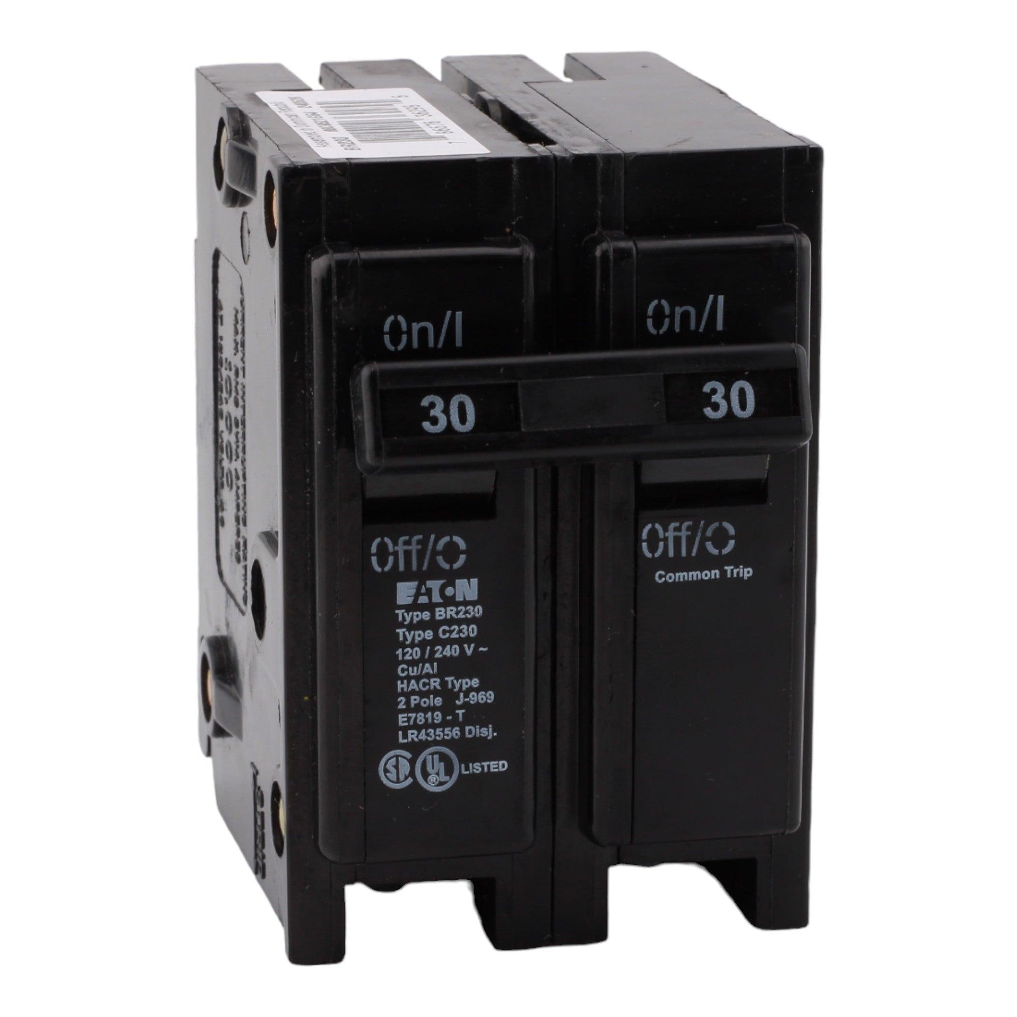 Eaton BR BR230 30A 2P 120/240V Circuit Breaker - Image 2