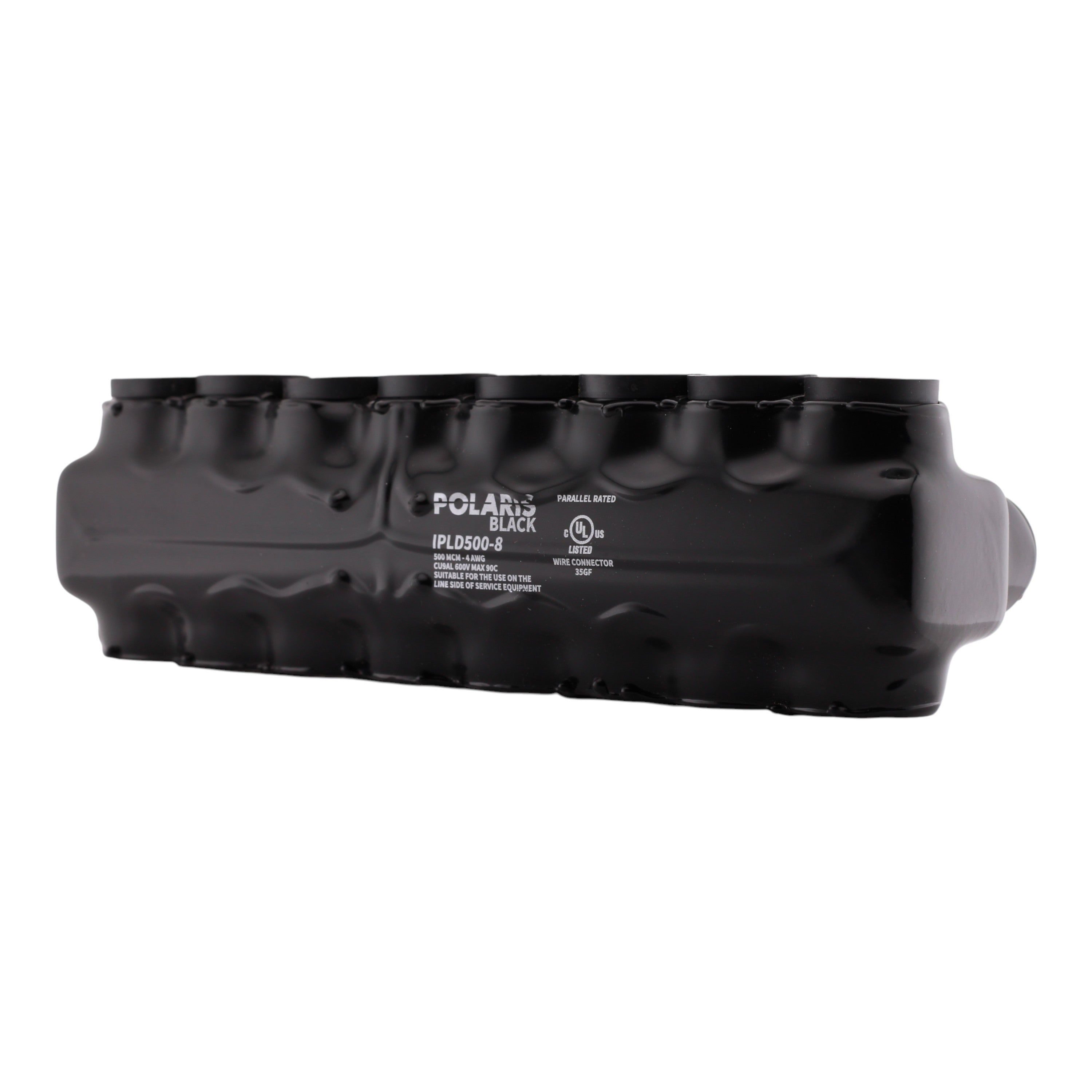 NSI Polaris, IPLD500-8, 8-Port, 500 MCM-4 AWG, 600V, Dual-Sided, Pre-Insulated, Multi-Tap Connector - Image 2