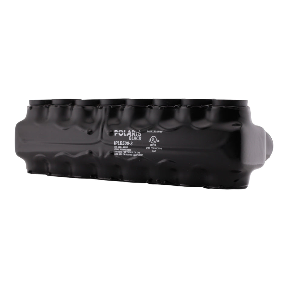 NSI Polaris, IPLD500-8, 8-Port, 500 MCM-4 AWG, 600V, Dual-Sided, Pre-Insulated, Multi-Tap Connector - Image 2