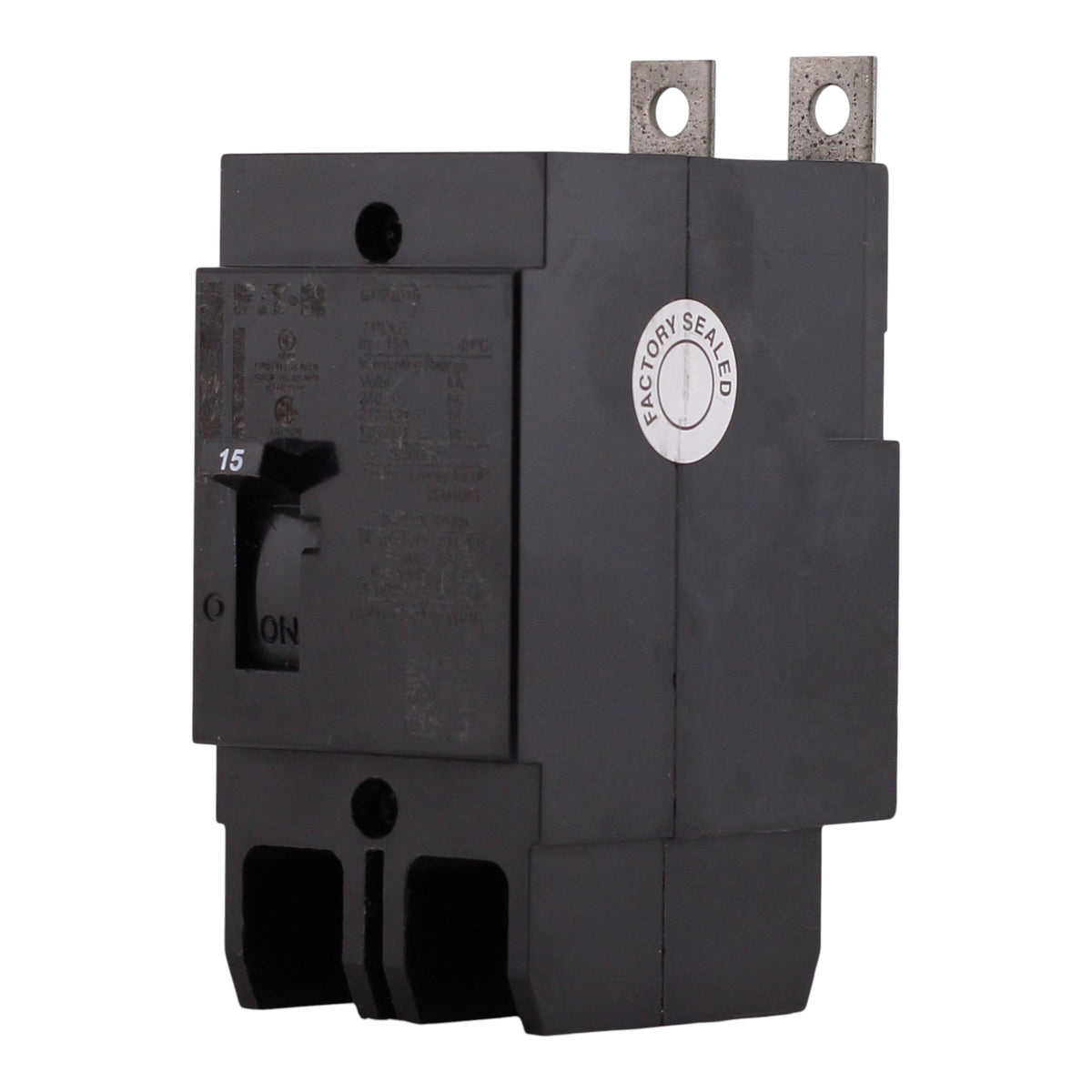 Eaton Series C, GHB2015, 15A, 2P, 480Y/277VAC, 14kA/65kA, Fixed Thermal/Magnetic, Molded Case Circuit Breaker - Image 5