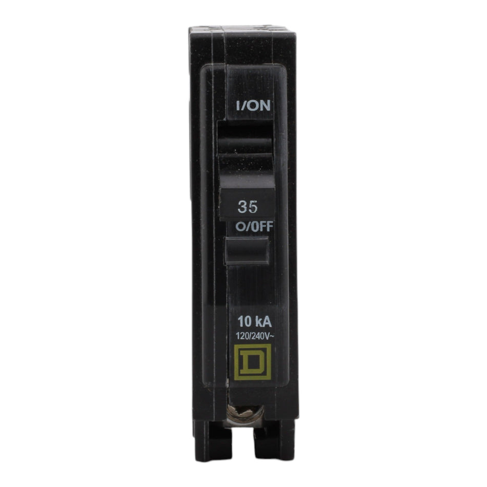Square D QO135 35A 1P 120/240VAC Miniature Circuit Breaker - Image 2