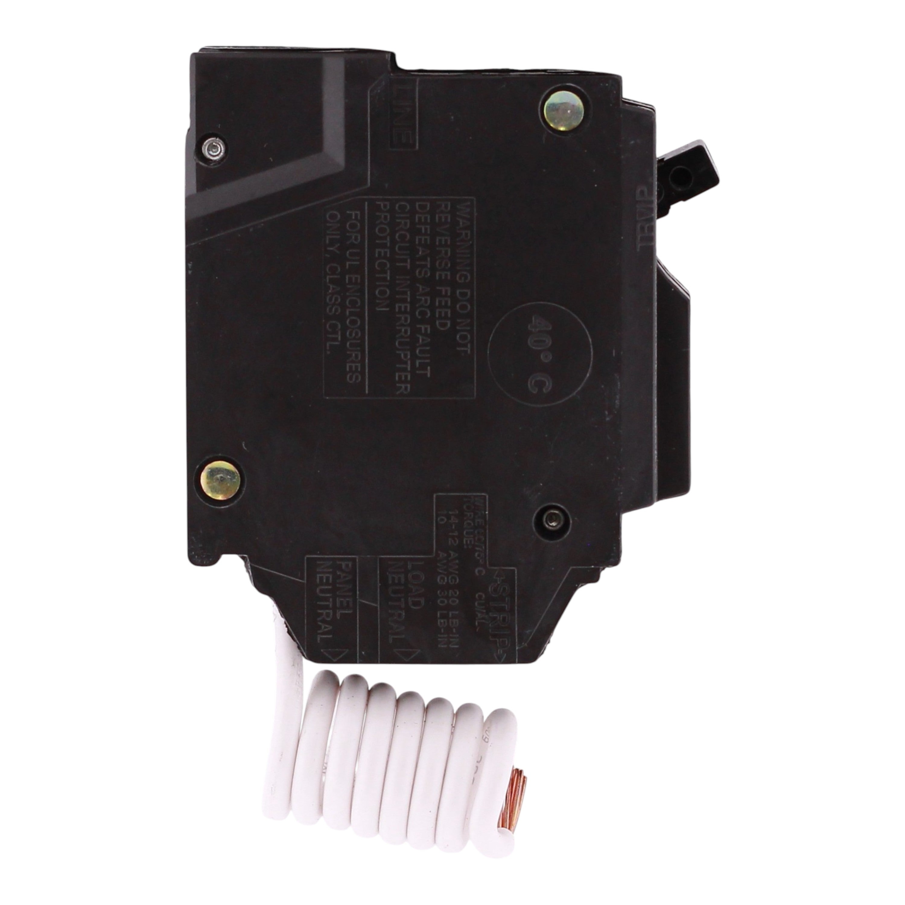 GE Q Line THQL1115AF2 15A 1P 120V AFCI Pigtail Neutral Circuit Breaker - Image 5