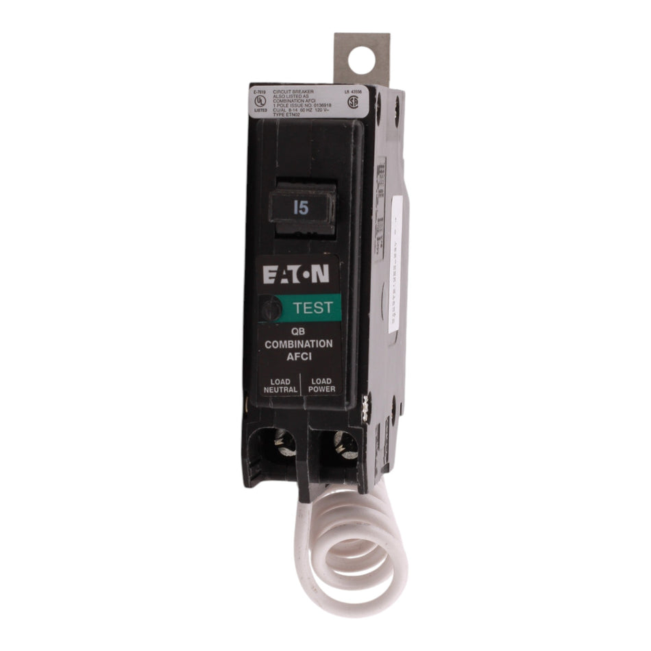 Eaton QB QB1015CAF 15A 1P 120V AFCI Circuit Breaker - Image 2