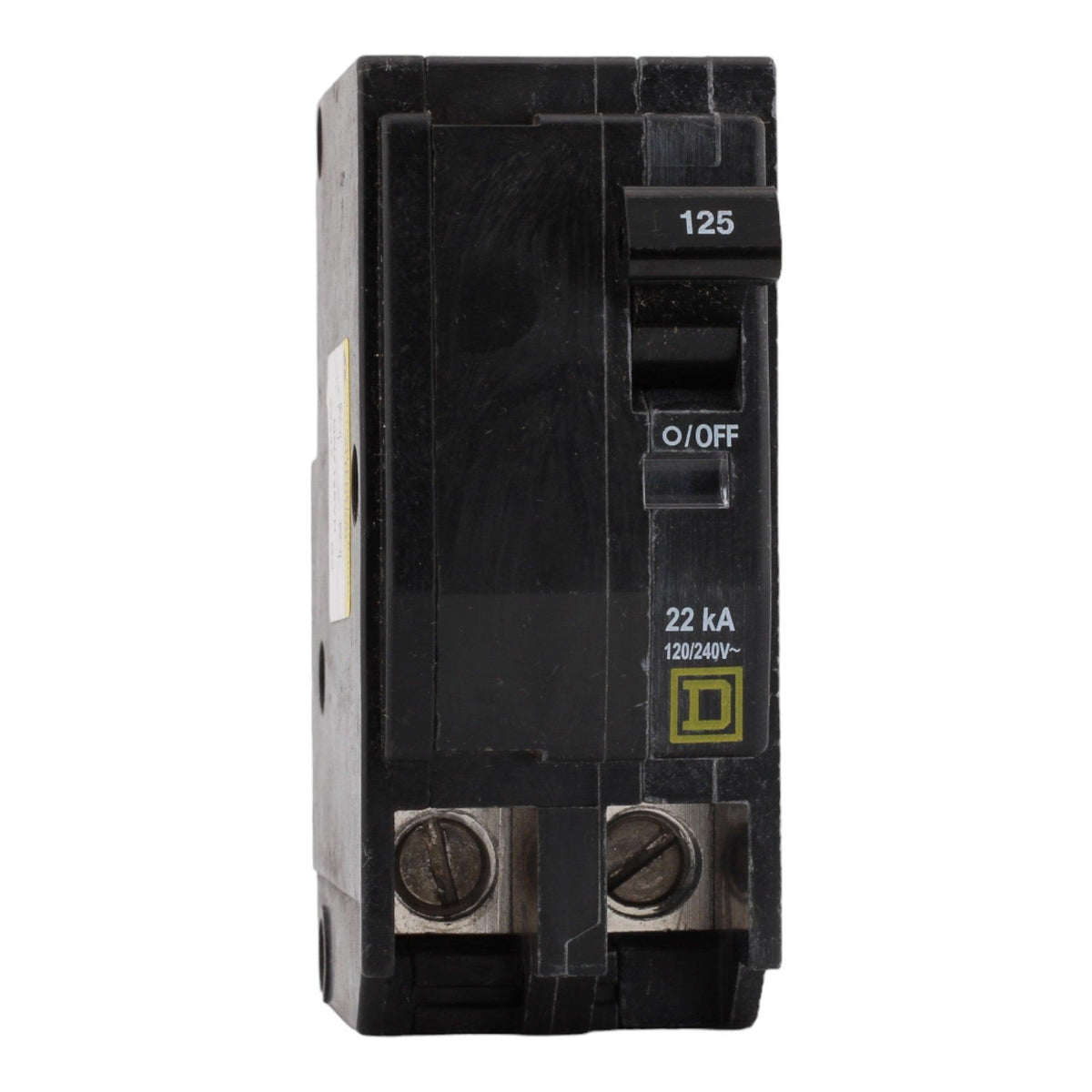 Square D QO2125VH 125 Amp Double Pole 240V Plug-In Standard Trip Circuit Breaker UL - Image 2