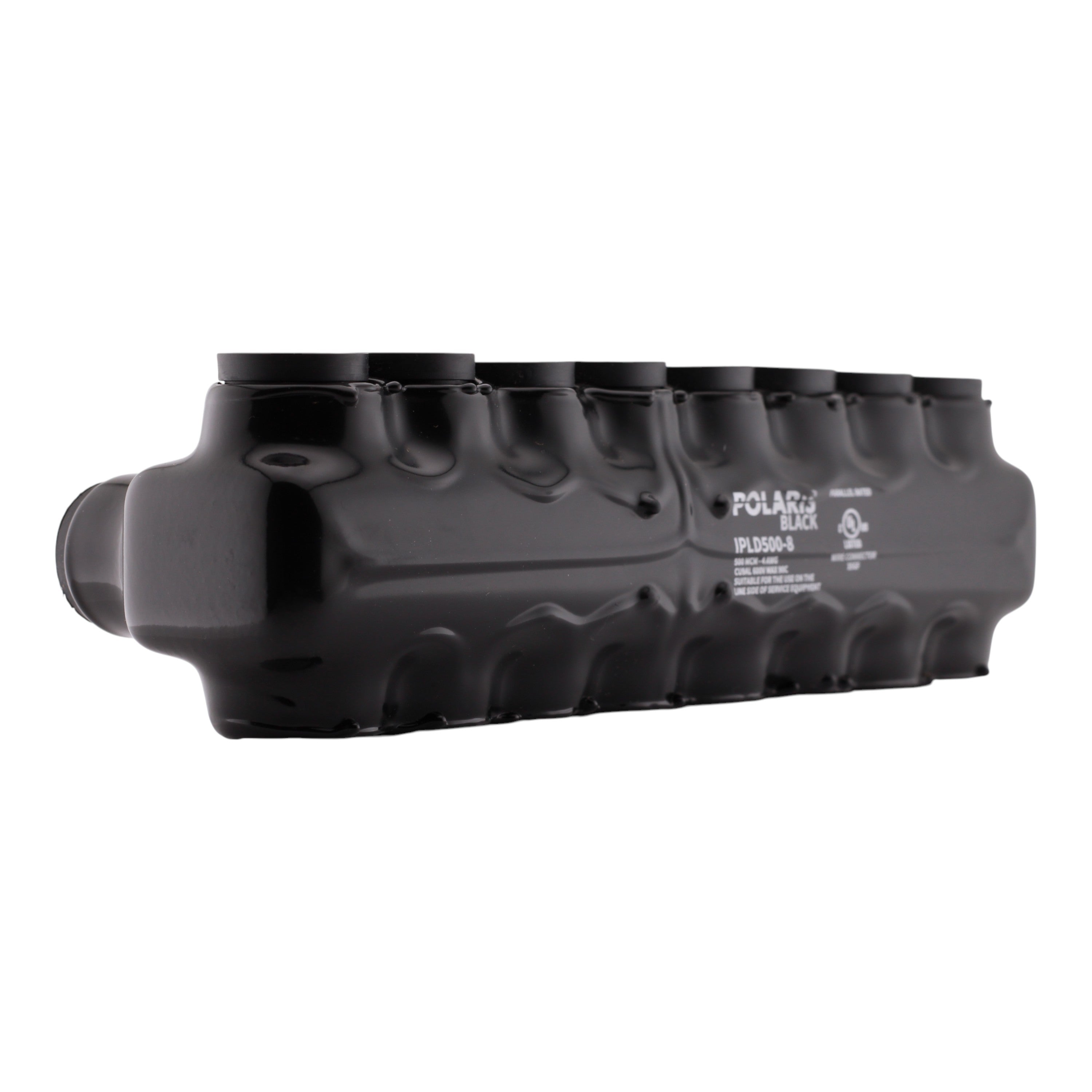 NSI Polaris, IPLD500-8, 8-Port, 500 MCM-4 AWG, 600V, Dual-Sided, Pre-Insulated, Multi-Tap Connector