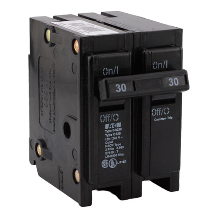 Eaton BR BR230 30A 2P 120/240V Circuit Breaker