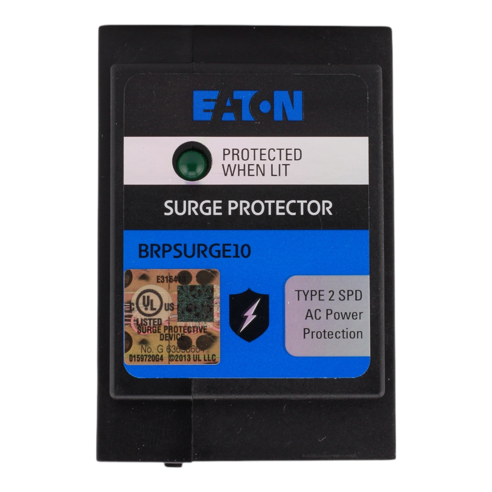 Eaton BRPSURGE10, 2-Pole Plug-On Surge Protective Device, 10 kAIC, for BR Load Centers - Image 2