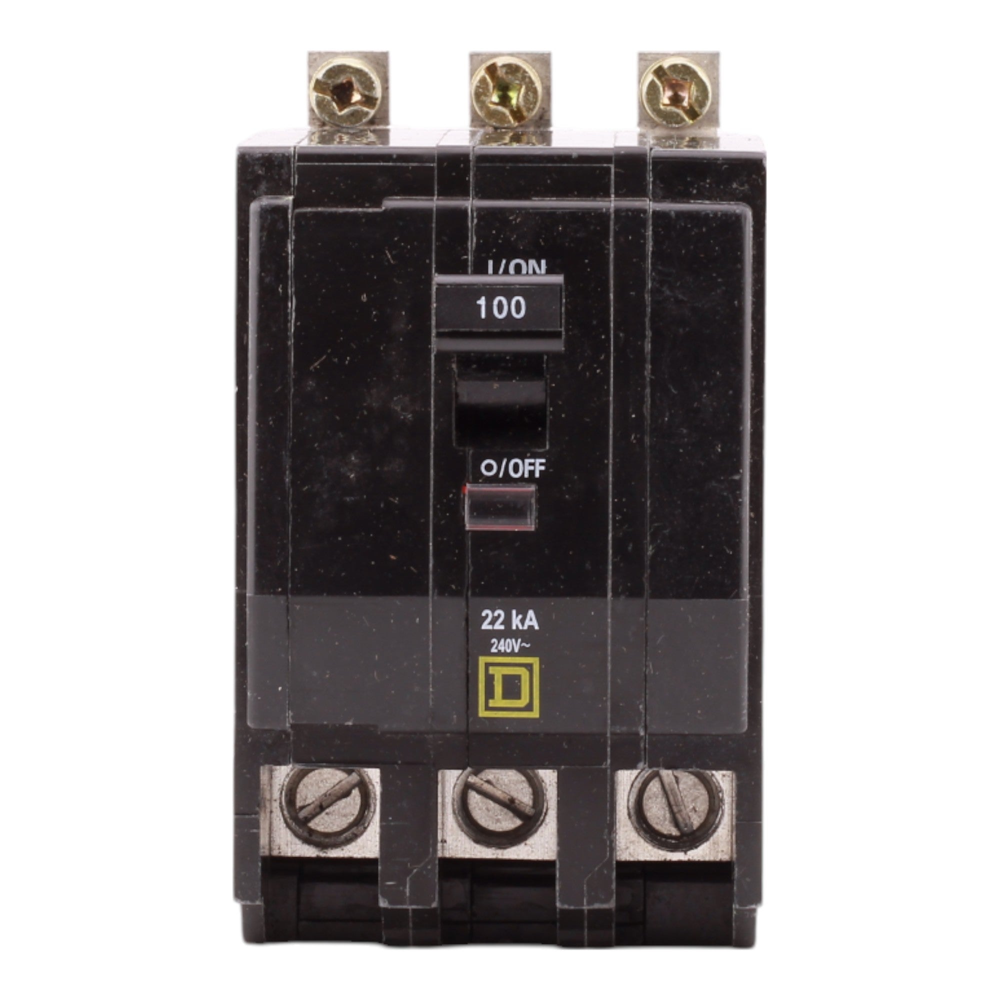 Schneider Electric QO QOB3100VH 100A 3P 120/240V Standard Bolt-On Circuit Breaker - Image 3