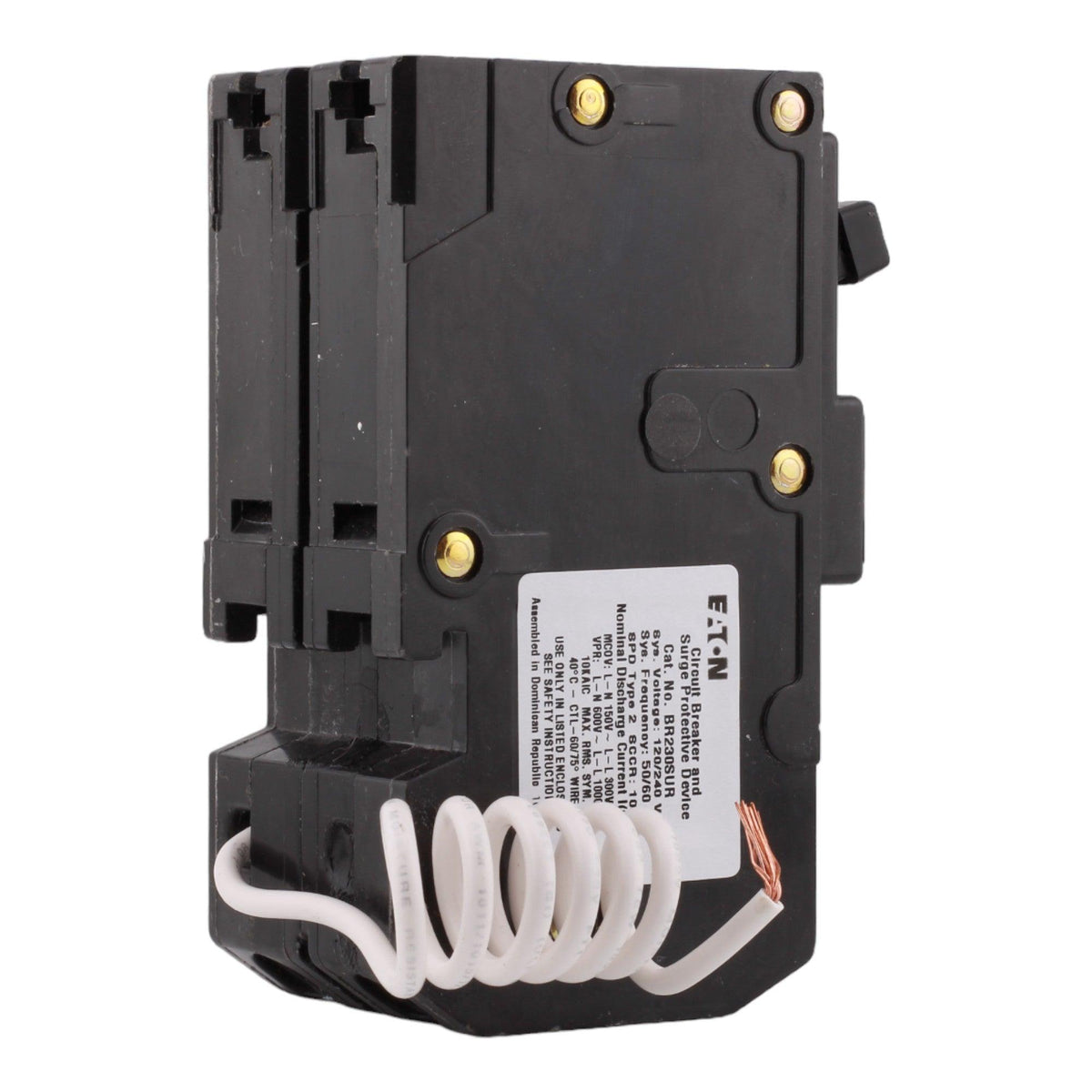 Eaton BR230SUR 30 Amps Two-Pole Residential Surge Breaker, 36kA Surge Current for BR Load Centers - Image 5