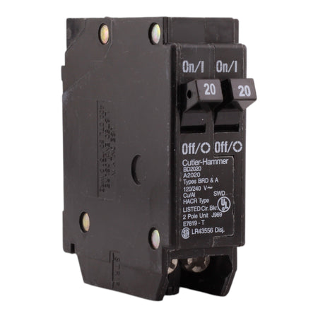 Eaton BR BD2020 20A 1P 120V Duplex Tandem Circuit Breaker - Image 10