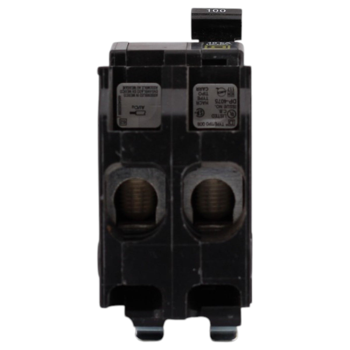 Square D QO, QOB2100, 100A, 2P, 120/240V, 10kA, Bolt-On, Circuit Breaker - Image 9