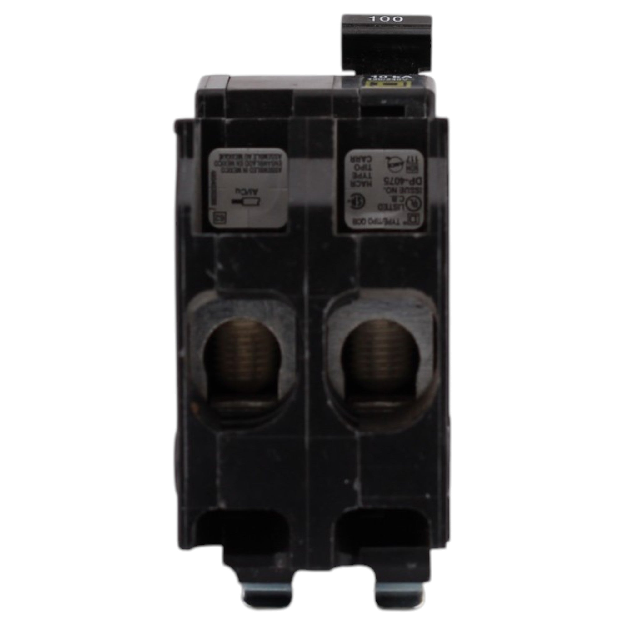 Square D QO, QOB2100, 100A, 2P, 120/240V, 10kA, Bolt-On, Circuit Breaker - Image 9