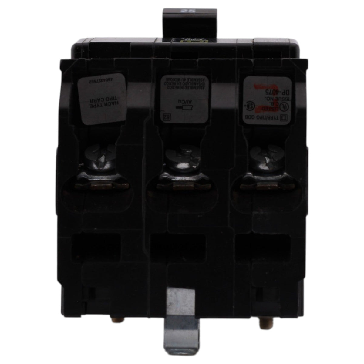 Square D QO, QOB325, 25A, 3P, 120/240V, Bolt-On, Circuit Breaker - Image 7