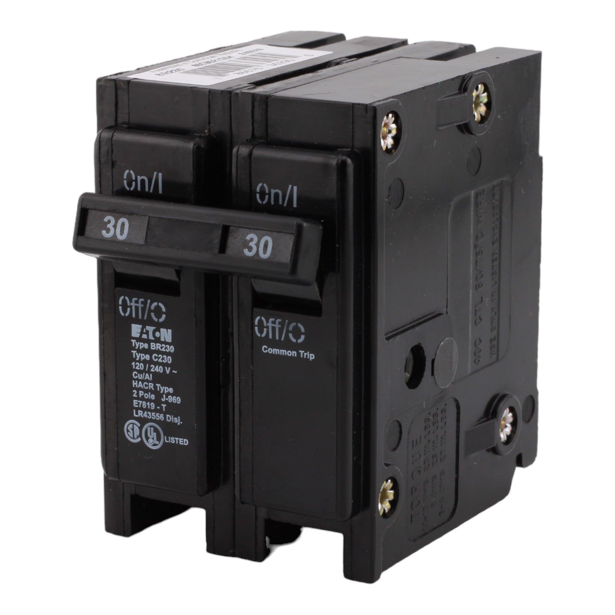 Eaton BR BR230 30A 2P 120/240V Circuit Breaker - Image 3