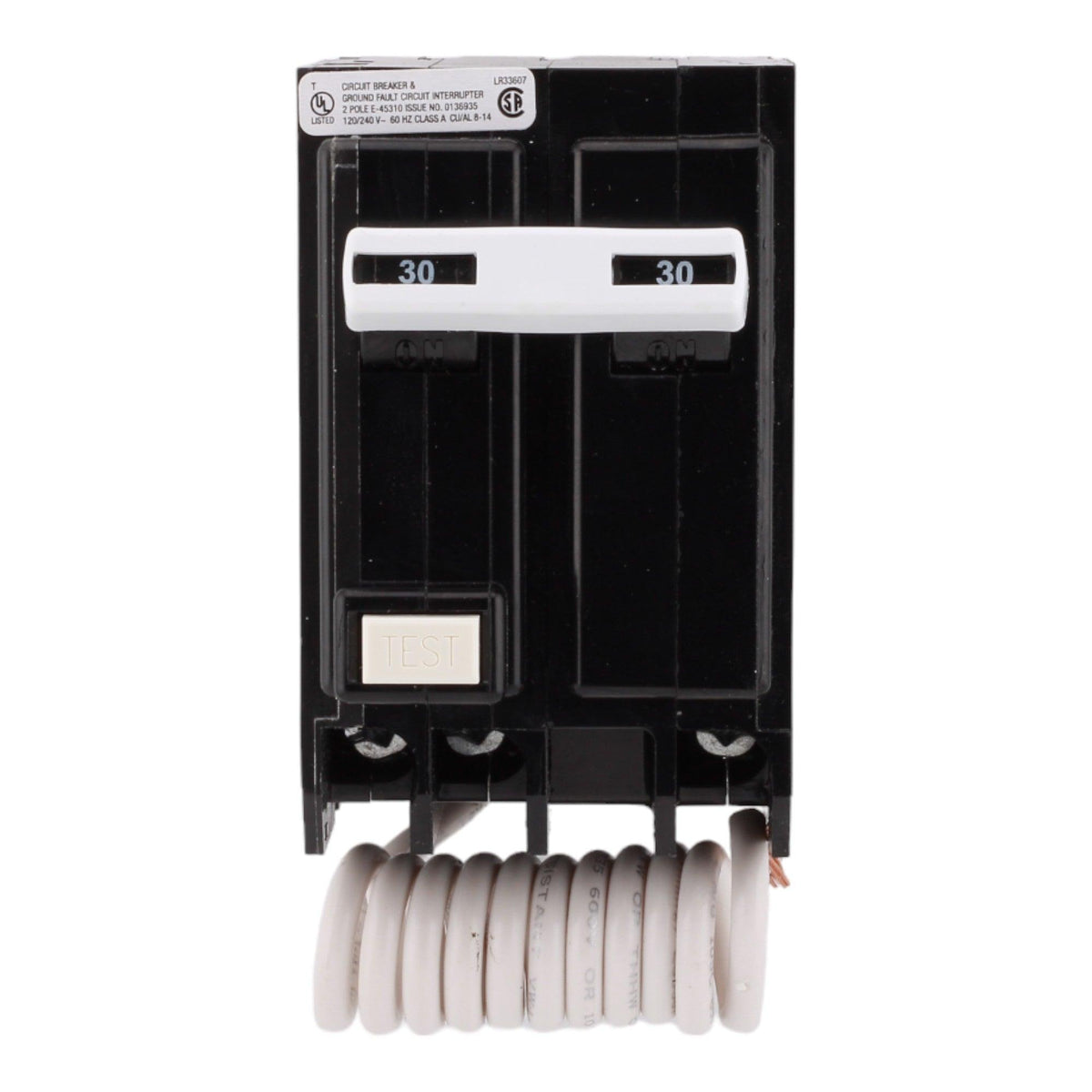 Eaton BR GFTCB230 30A 2P 120/240V GFCI Pigtail Neutral Circuit Breaker - Image 3