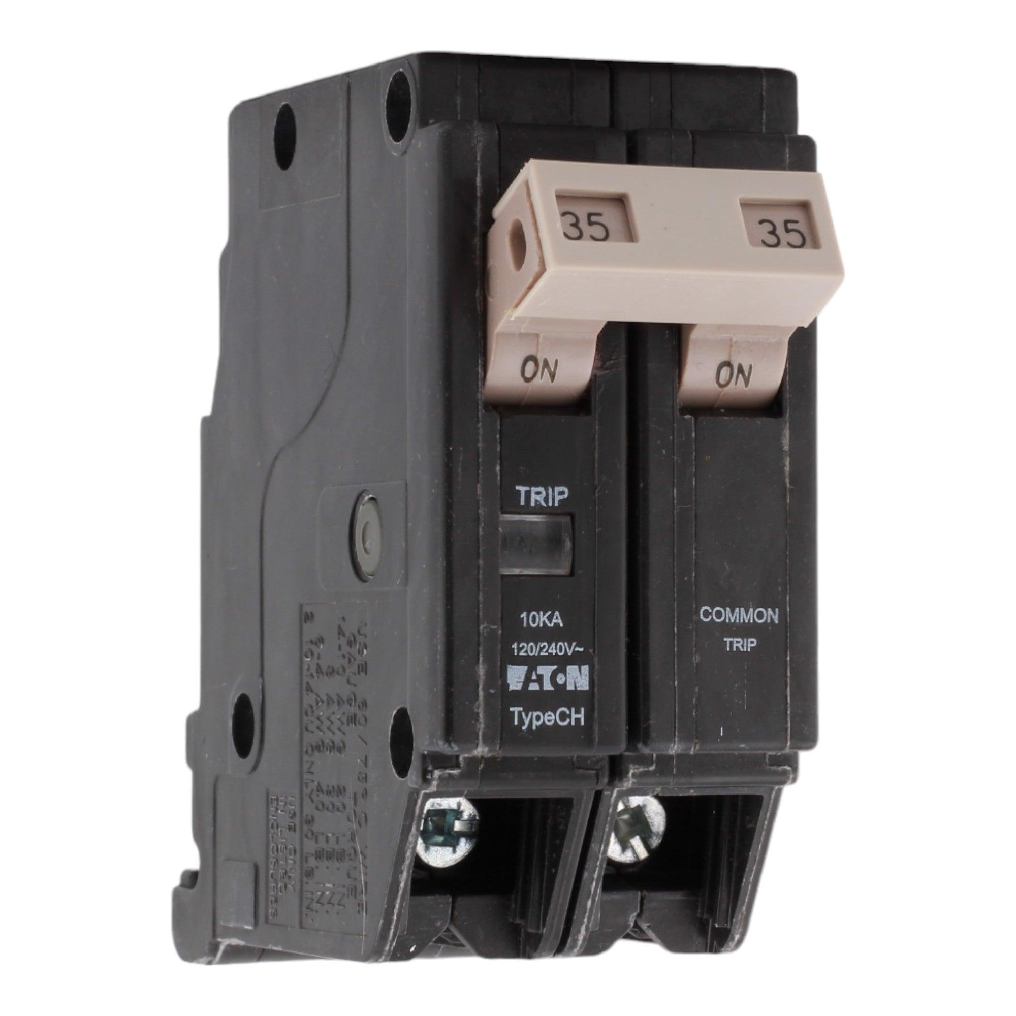 Eaton CH CHF235 35A 2P 120/240V Thermal-Magnetic Circuit Breaker