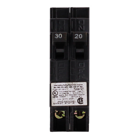 Siemens QT, Q3020, 30/20A, 1P, 120V, Duplex, Tandem, Circuit Breaker - Image 3