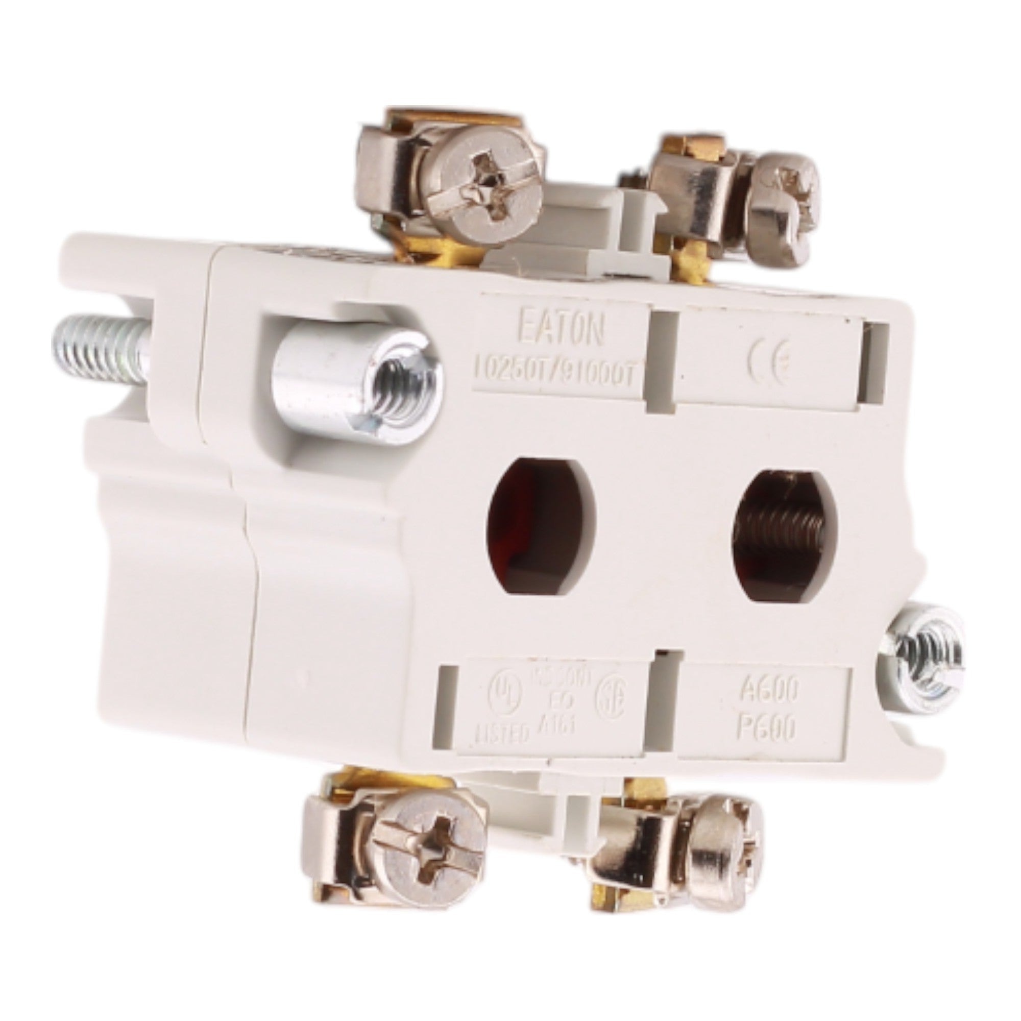 Eaton 10250T3 30.5mm Heavy-Duty Pushbutton Contact Block 2NC
