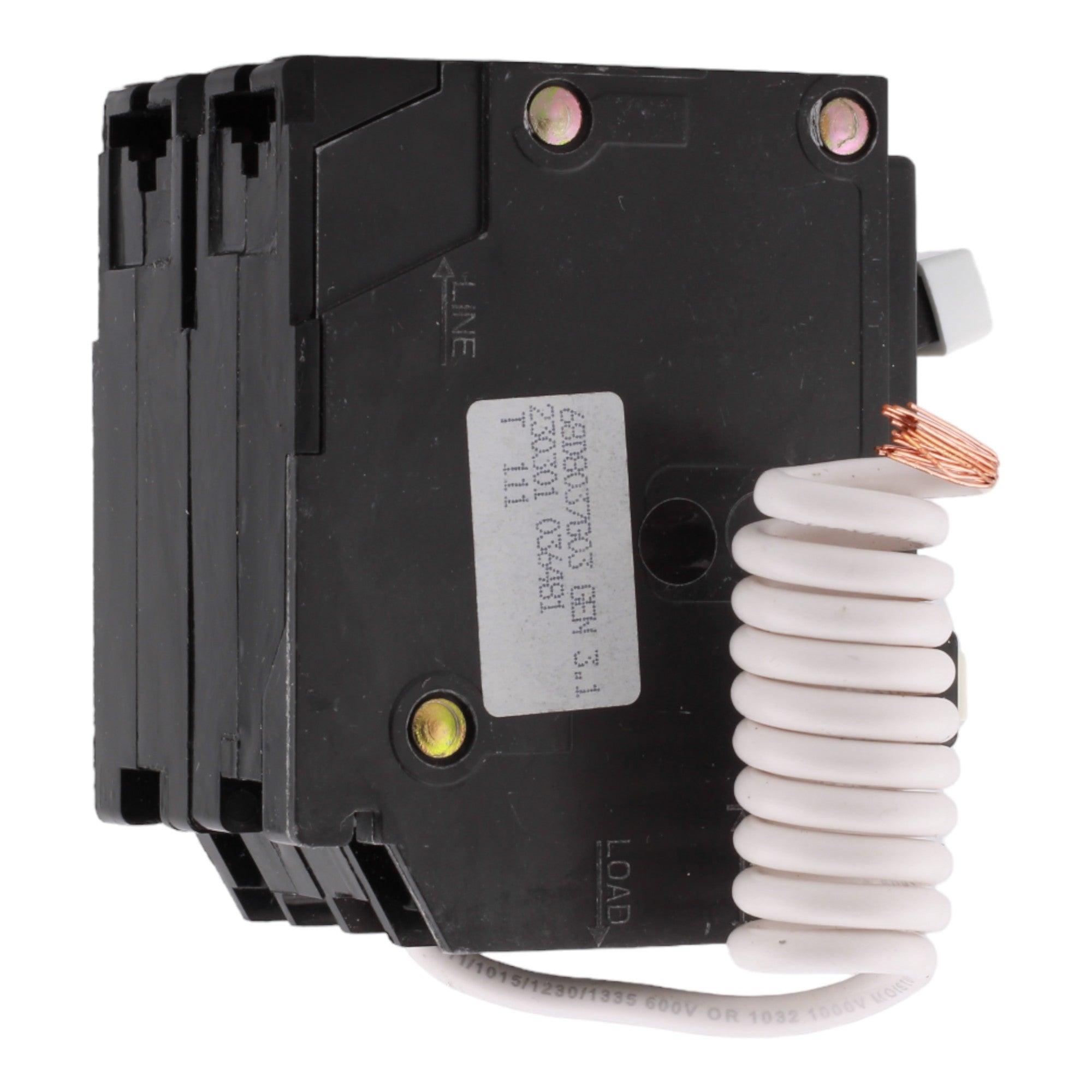 Eaton GFTCB225 25 Amp Double Pole 240V Pigtail-Neutral GFCI Ground Fault Circuit Breaker UL - Image 4