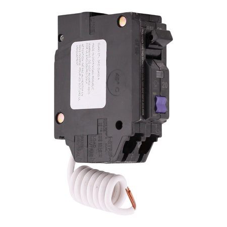 ABB Q-Line, THQL1120DX, 20A, 1P, 120V, AFCI/GFCI, Pigtail Neutral, Circuit Breaker