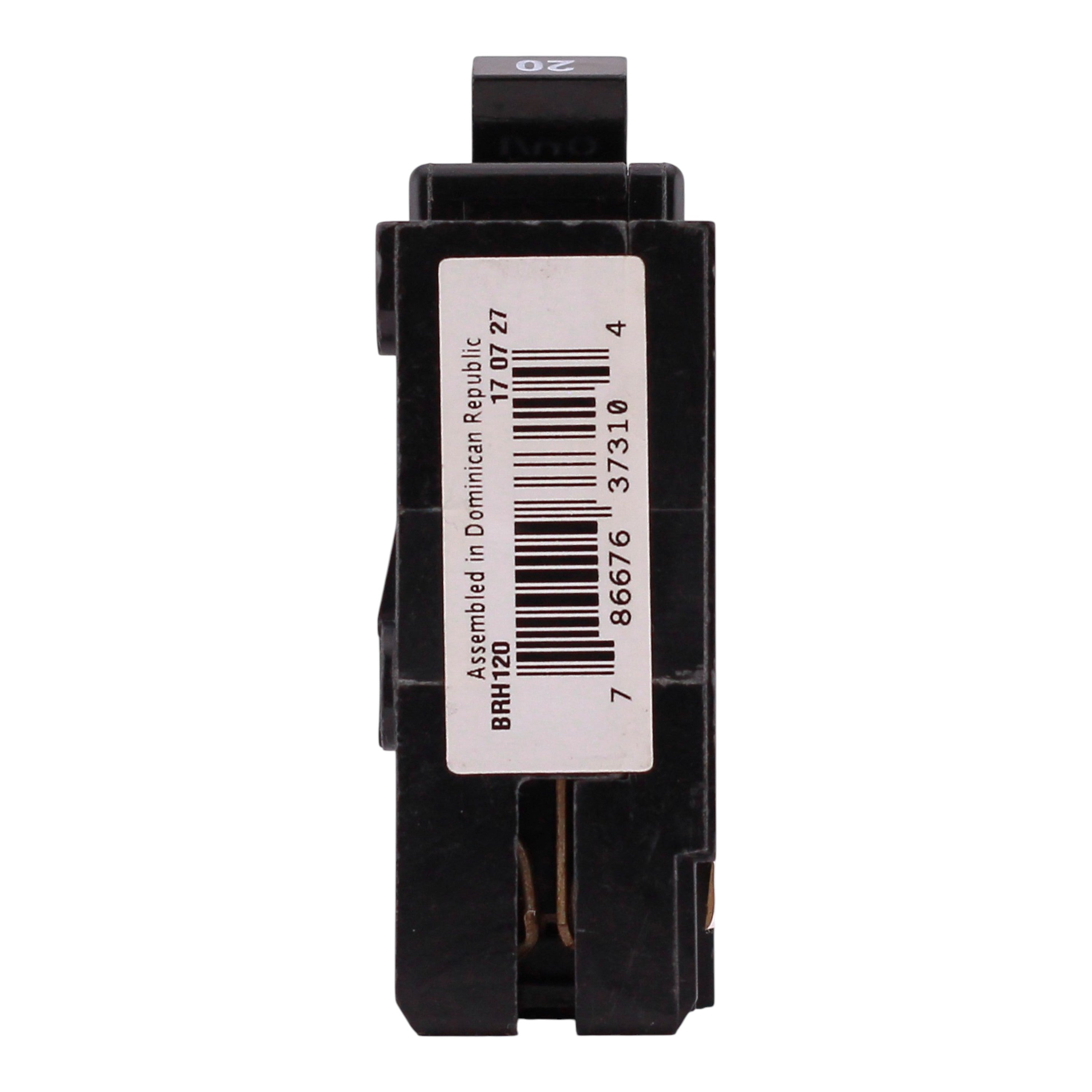 Eaton BRH, BRH120, 20A, 1P, 120/240V, Thermal Magnetic, Plug-On, High Interrupt, Circuit Breaker - Image 9