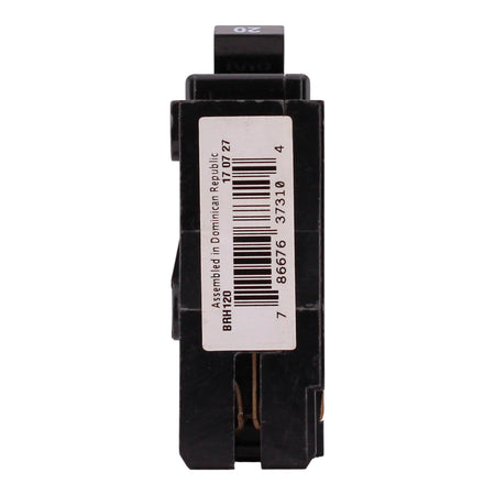 Eaton BRH, BRH120, 20A, 1P, 120/240V, Thermal Magnetic, Plug-On, High Interrupt, Circuit Breaker - Image 9