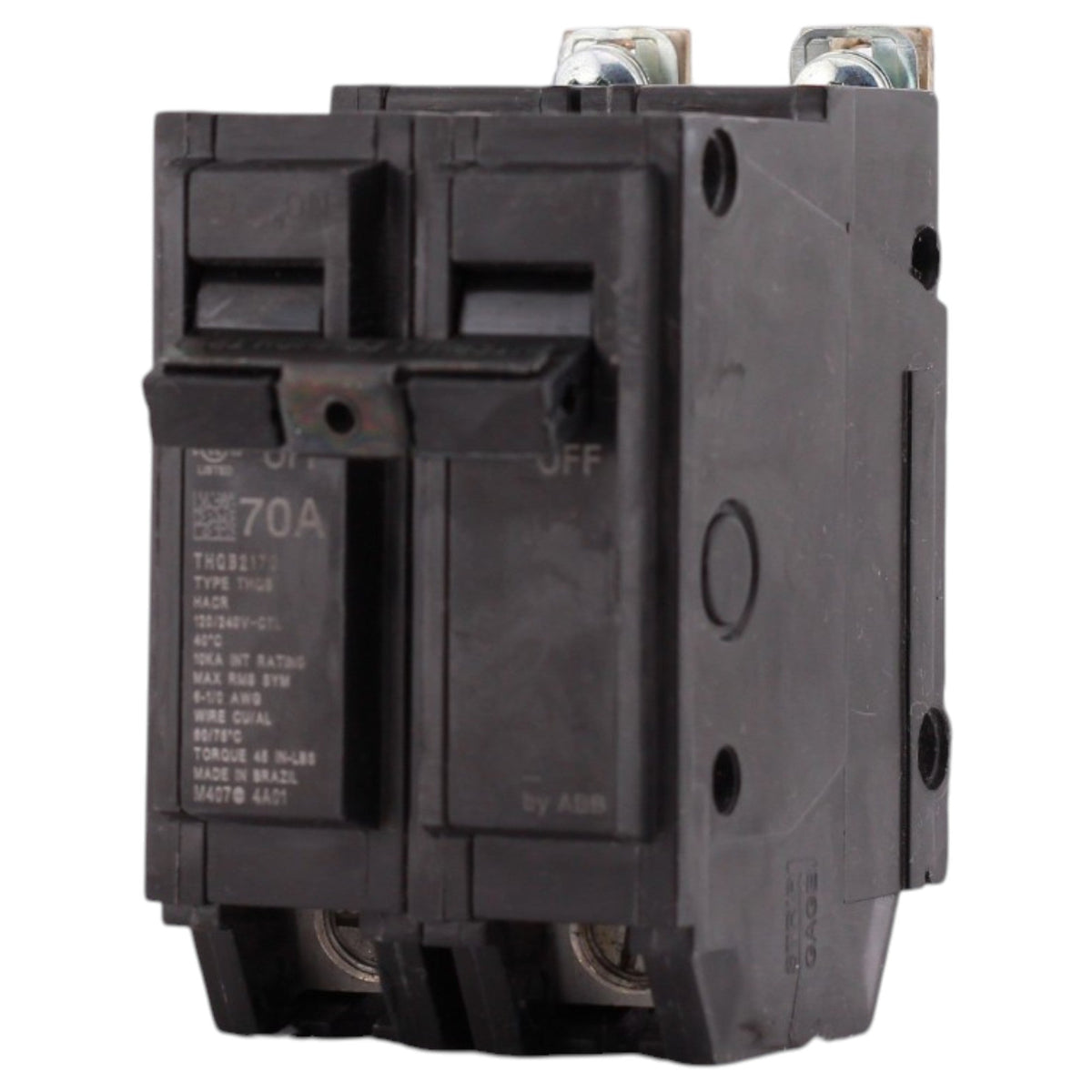 GE Q-Line, THQB2170, 70A, 2P, 120/240V, 10kAIC, Bolt-On, Circuit Breaker - Image 3