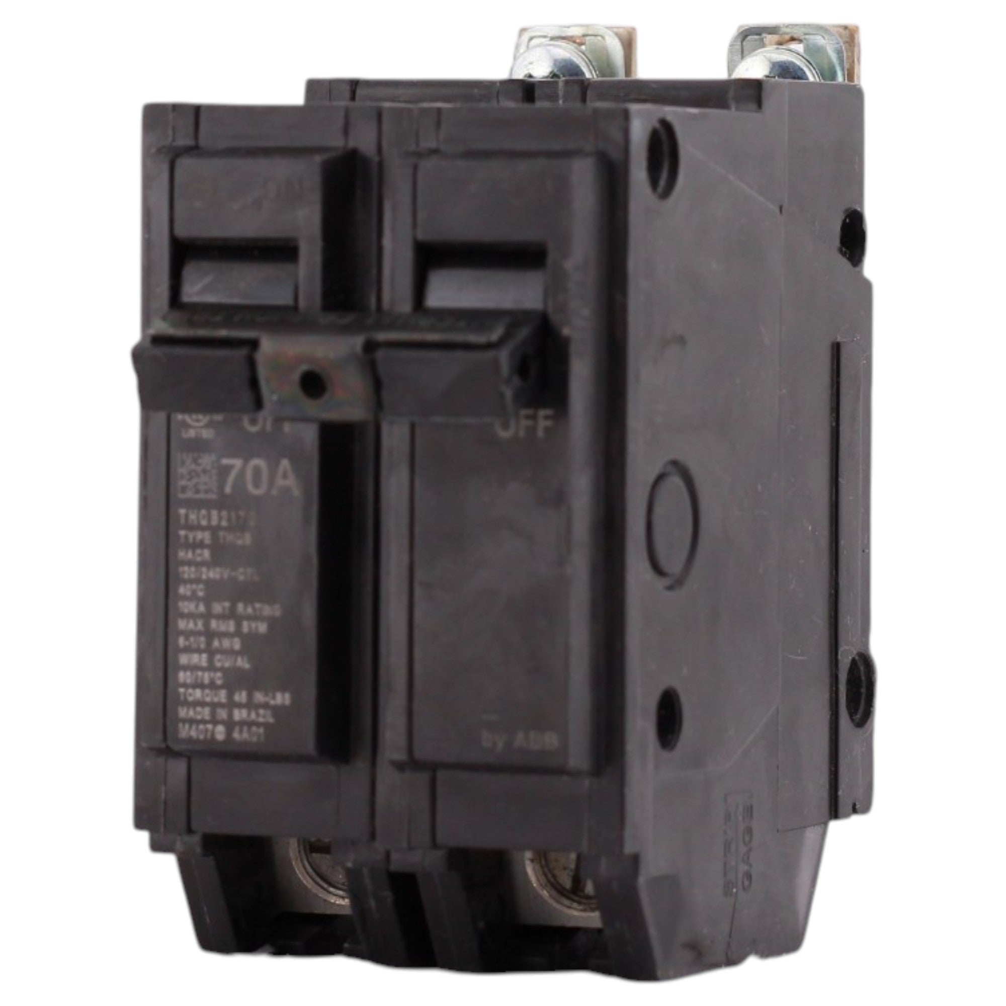 GE Q-Line, THQB2170, 70A, 2P, 120/240V, 10kAIC, Bolt-On, Circuit Breaker - Image 3