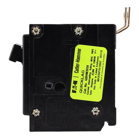Eaton Quicklag QBHW2030 30A 2P 120/240V Thermal Magnetic Bolt-On Circuit Breaker - Image 6